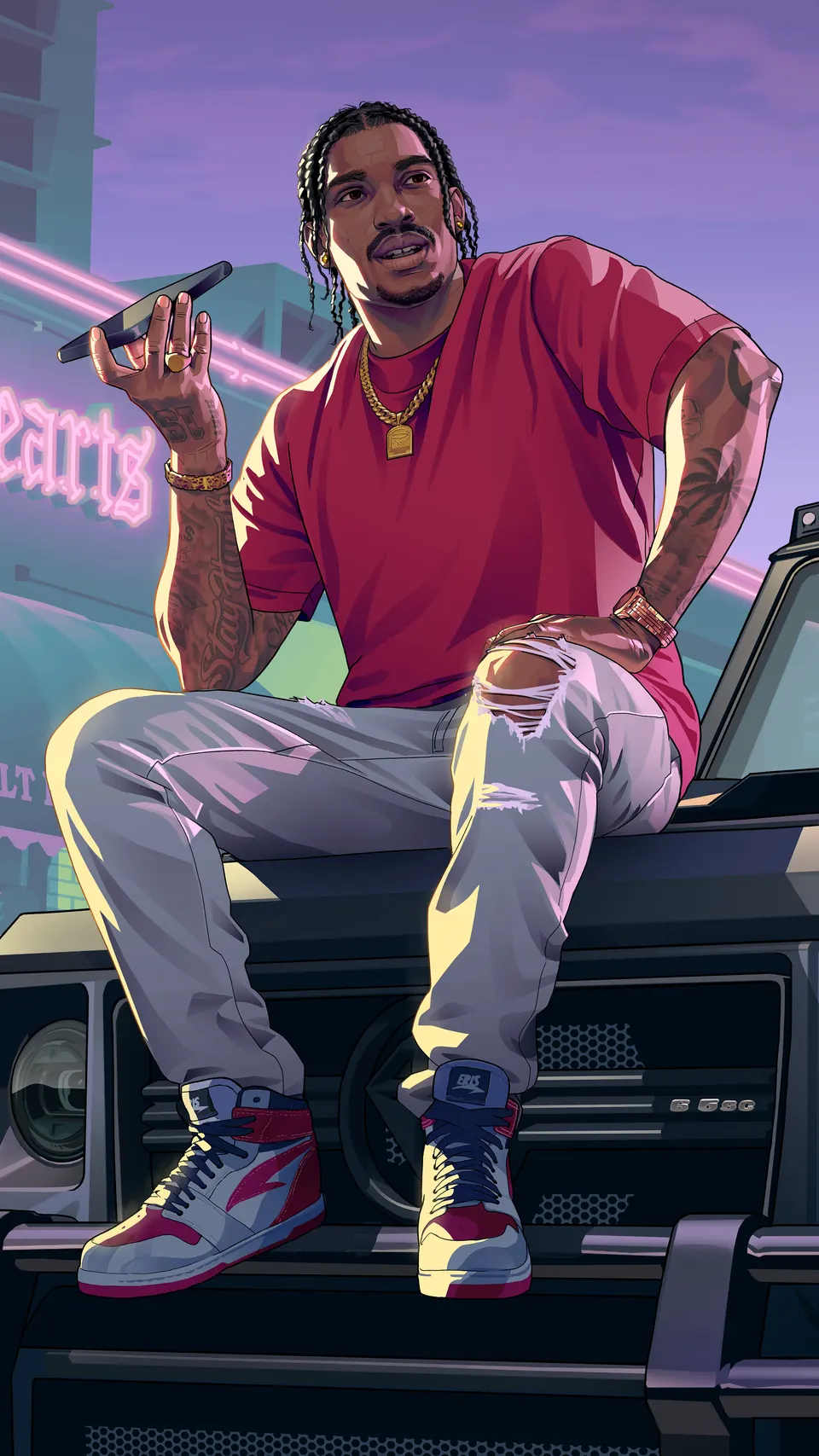 Dre'Quan Priest, official GTA 6 artwork