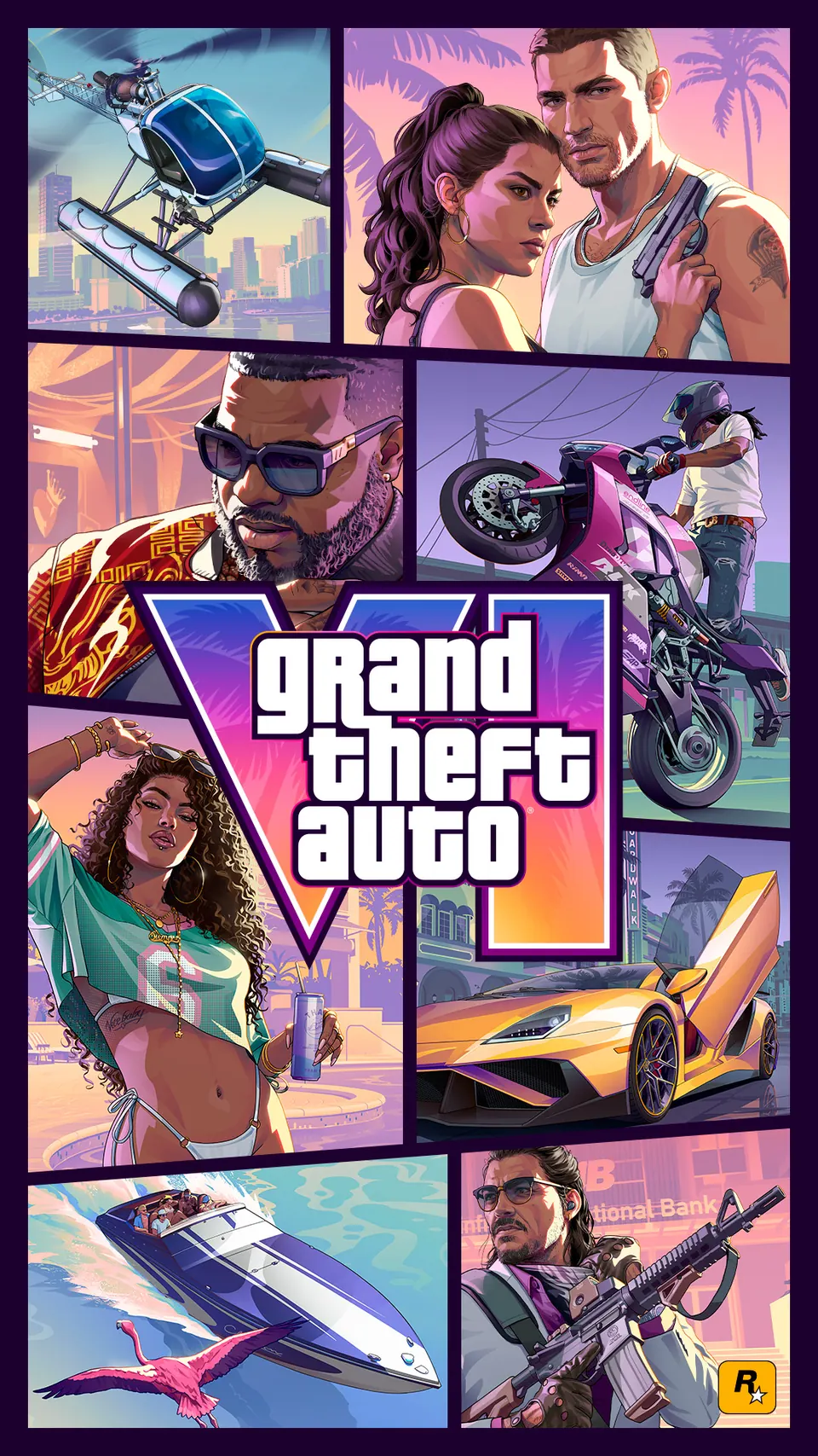 Official GTA 6 cover art