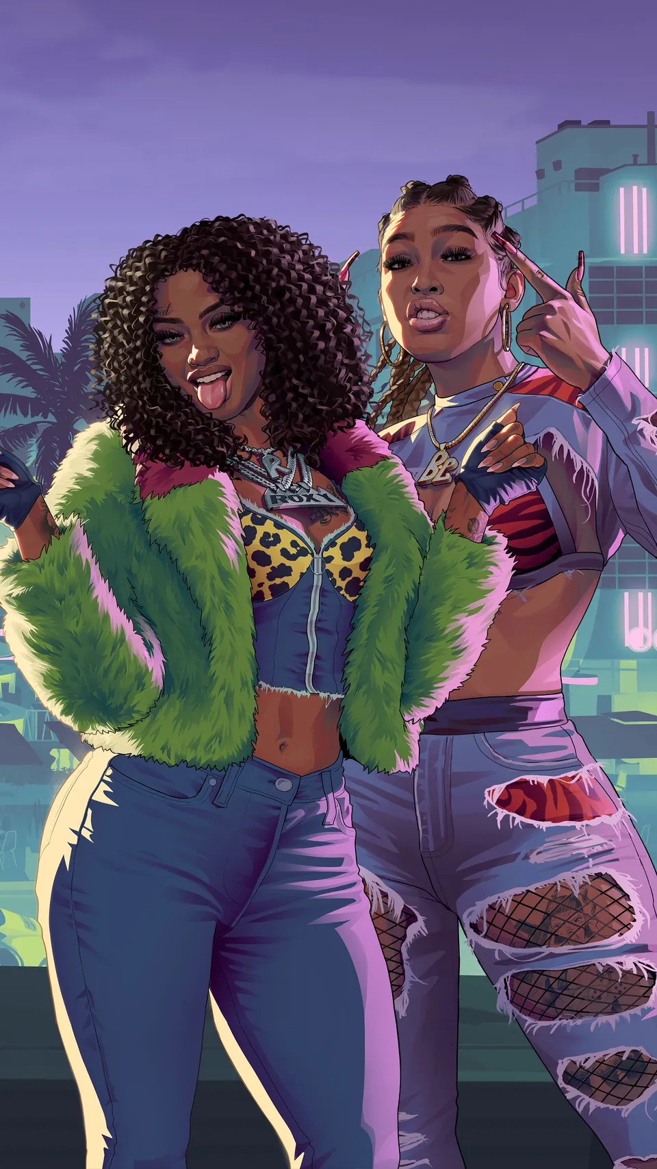 Real Dimez, official GTA 6 artwork
