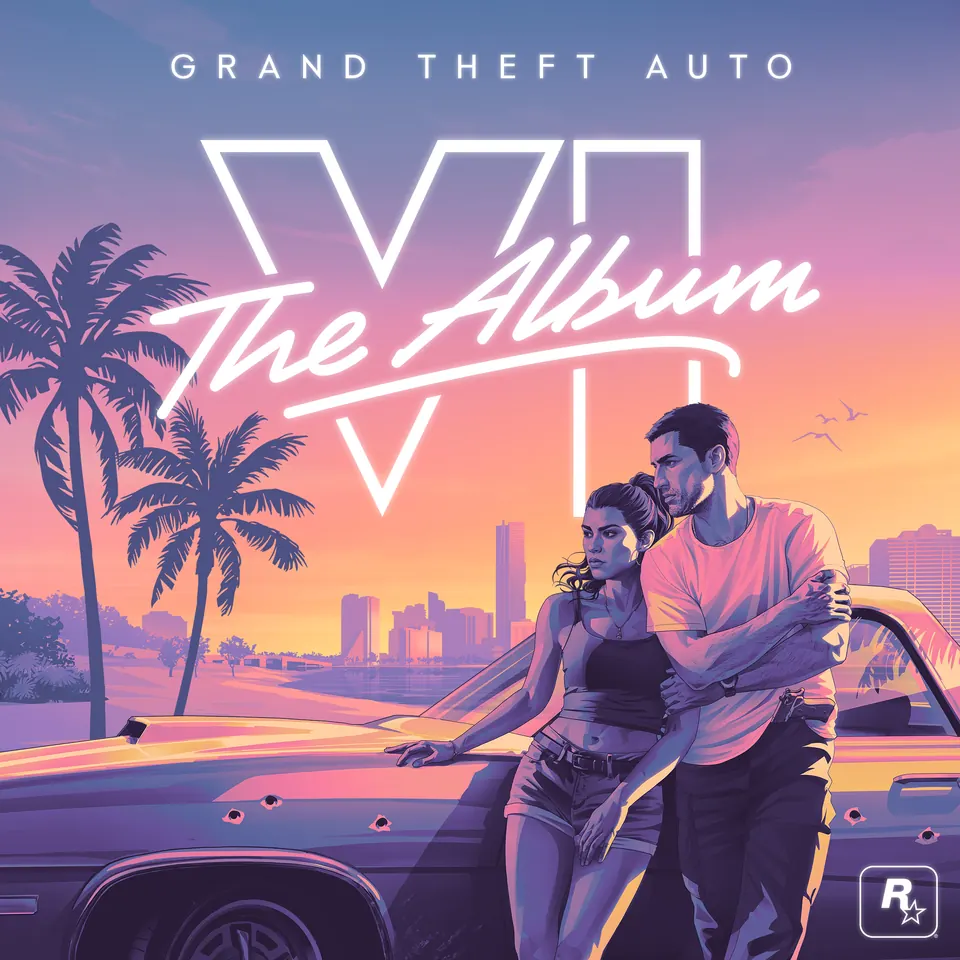 Grand Theft Auto VI: The Album cover art