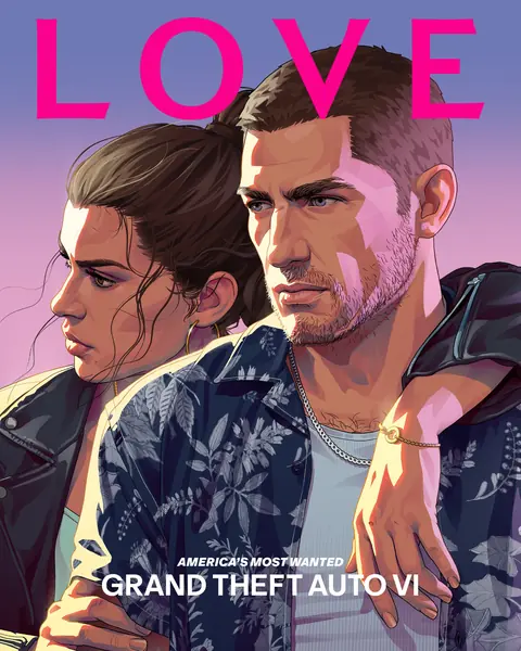 Exclusive artwork as part of the LOVE magazine issue 27 .