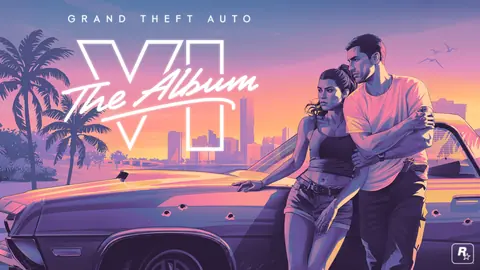 Grand Theft Auto VI: The Album cover artwork.