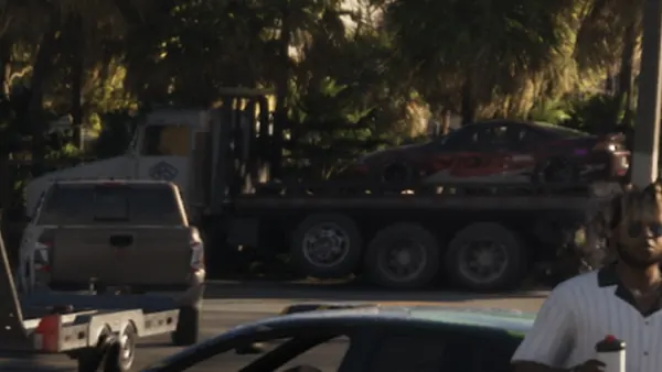 Kenworth T800-inspired truck