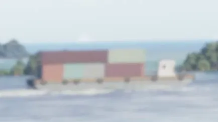 Self-propelled barge