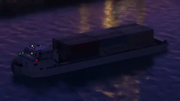 Shipyard De Hoop Brion-inspired barge