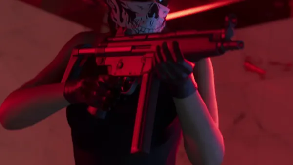 Heckler & Koch MP5/40-inspired submachine gun