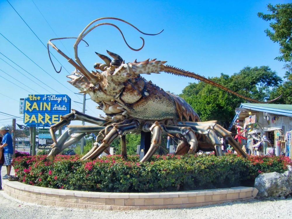 Lobster Statue, real life