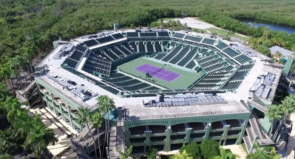 Crandon Park Tennis Center, real life