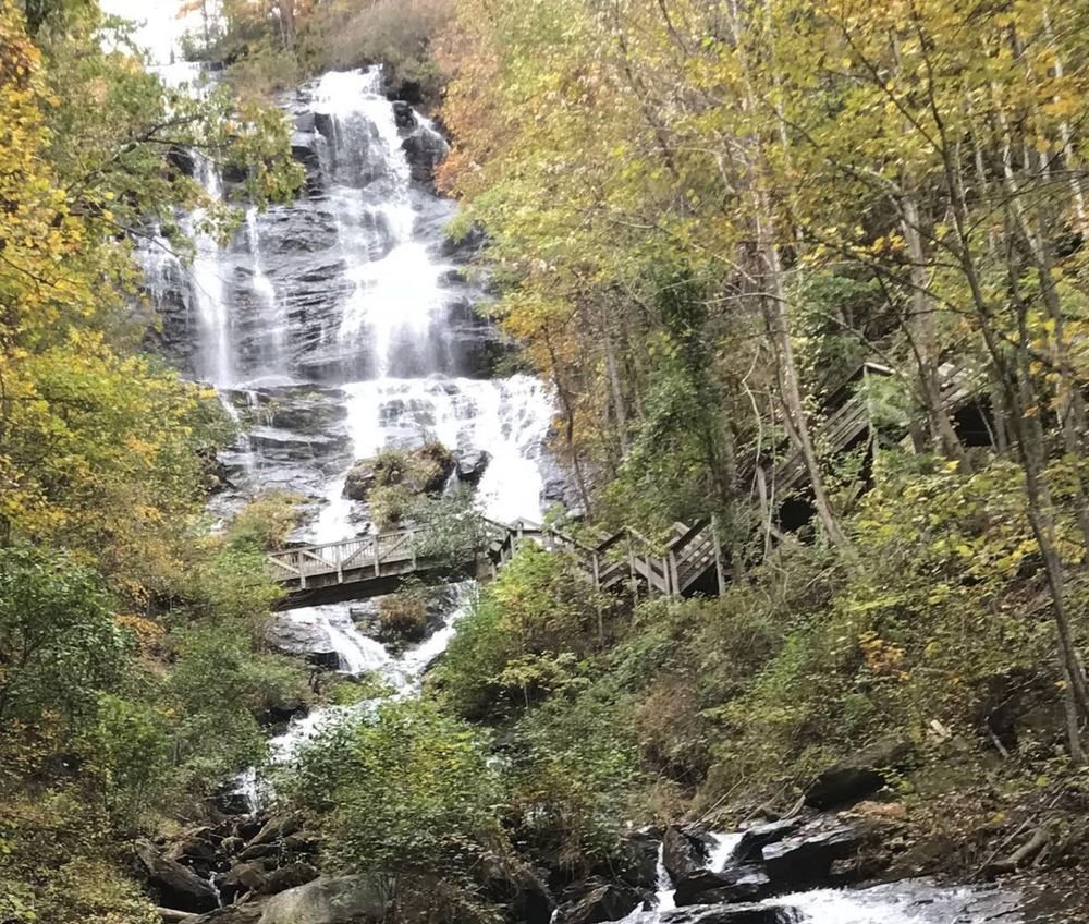 Amicalola Falls, real life