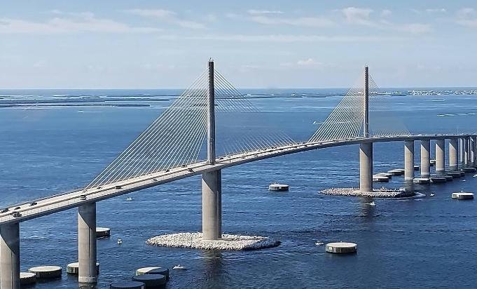 Sunshine Skyway Bridge, real life