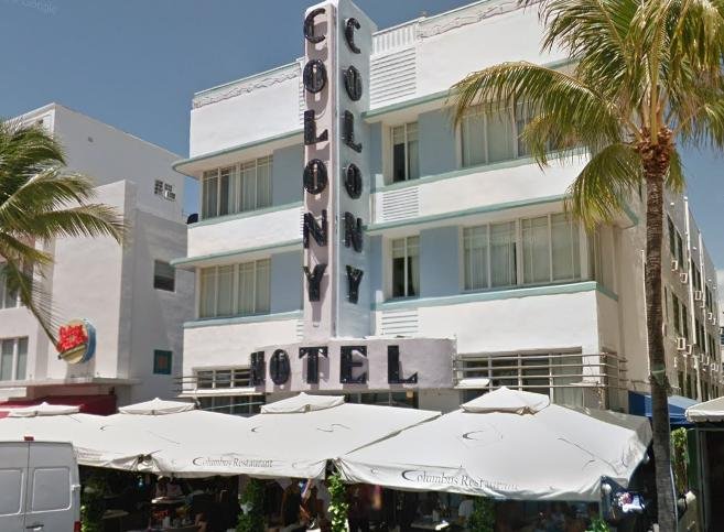 Colony Hotel, real life