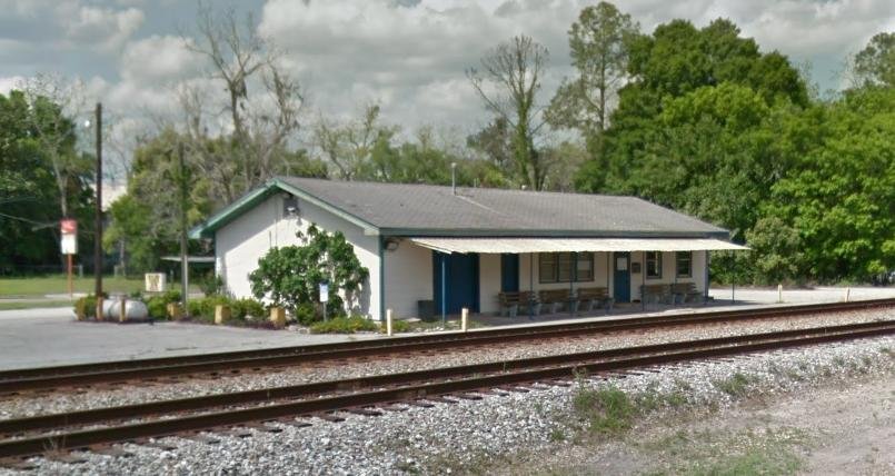 Waldo Amtrak Station, real life