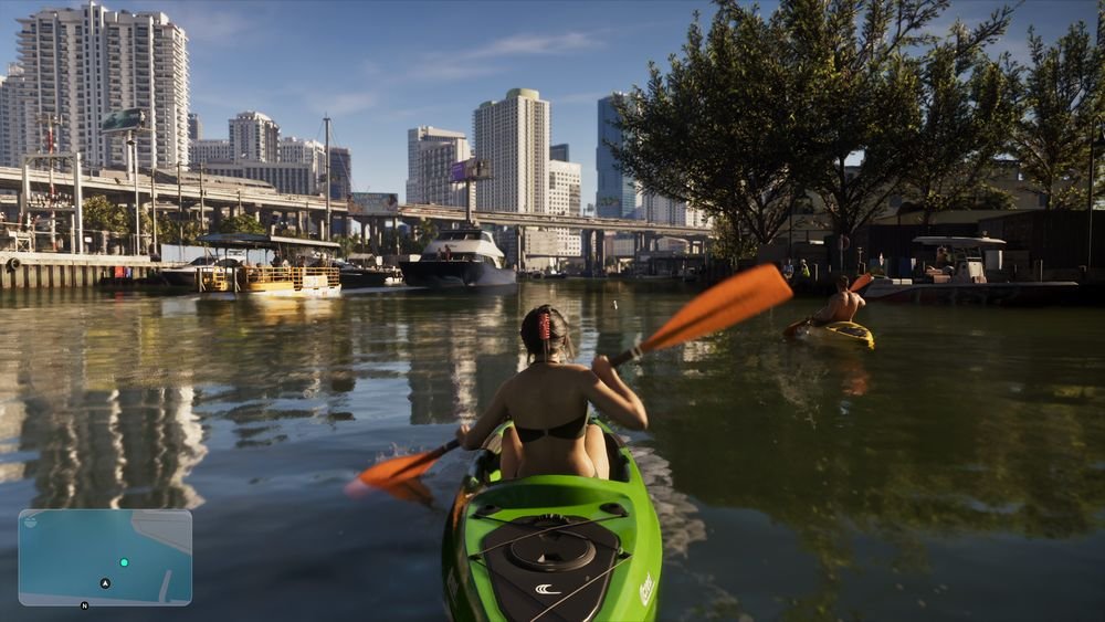 Kayaking in the Vice River, An Extended Look