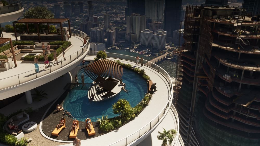 Rooftop Pool, An Extended Look